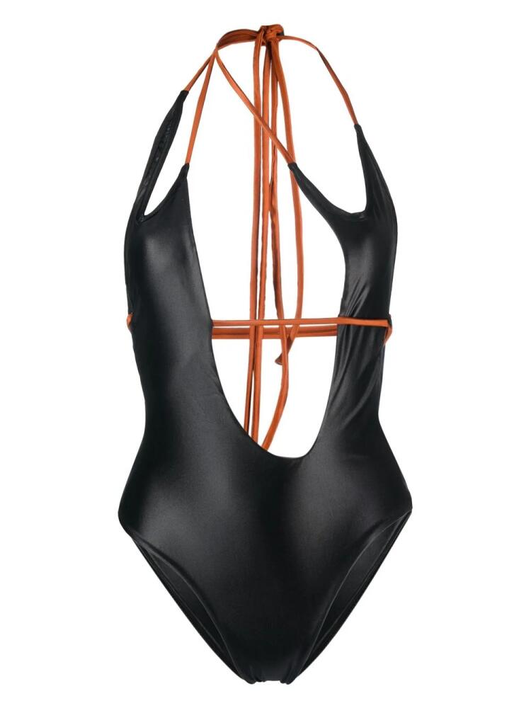 Ottolinger wrap-around string swimsuit - Black Cover