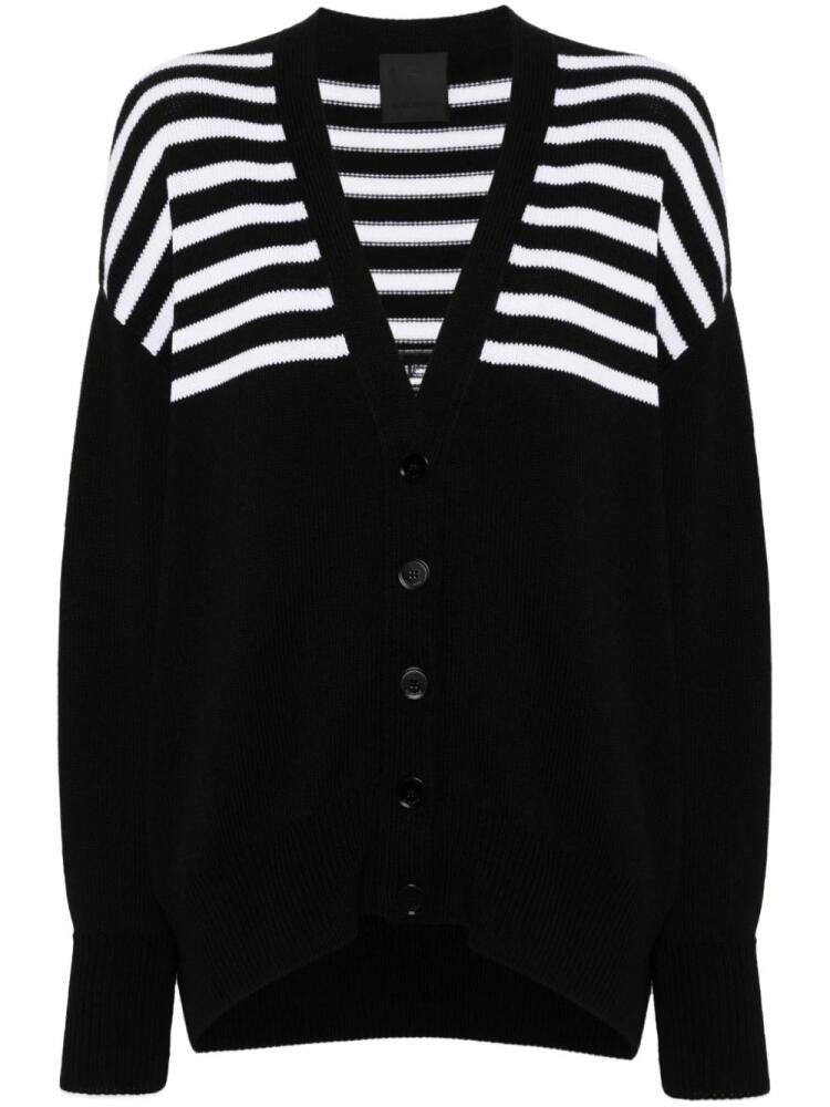 Givenchy 4G striped cardigan - Black Cover