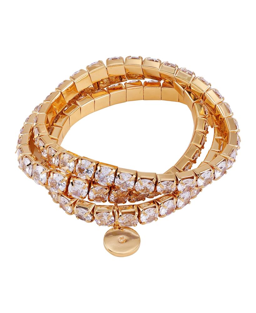 Vince Camuto Gold-Tone or Silver-Tone Stretch Bracelet Trio Set - Gold Cover