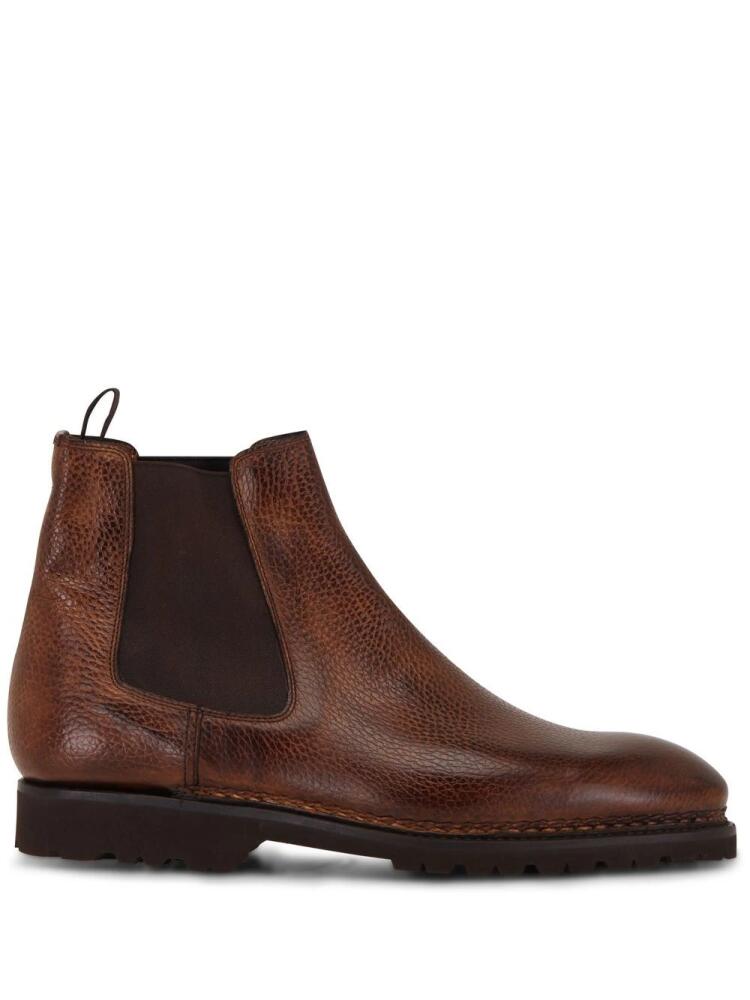 Bontoni leather Chelsea boots - Brown Cover