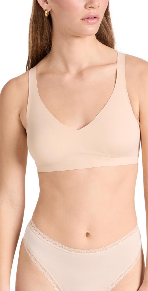 LIVELY The Sleek Crossback Bralette Toasted Almond Cover