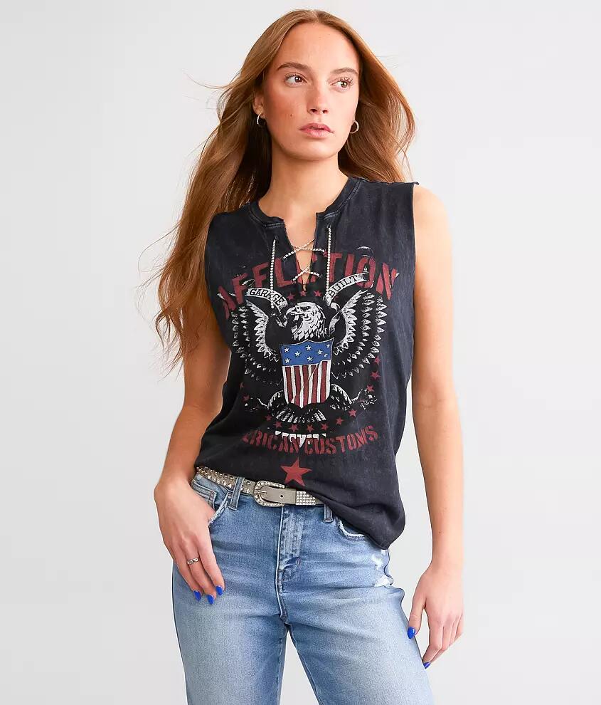 Affliction Live Fast Free Tank Top Cover