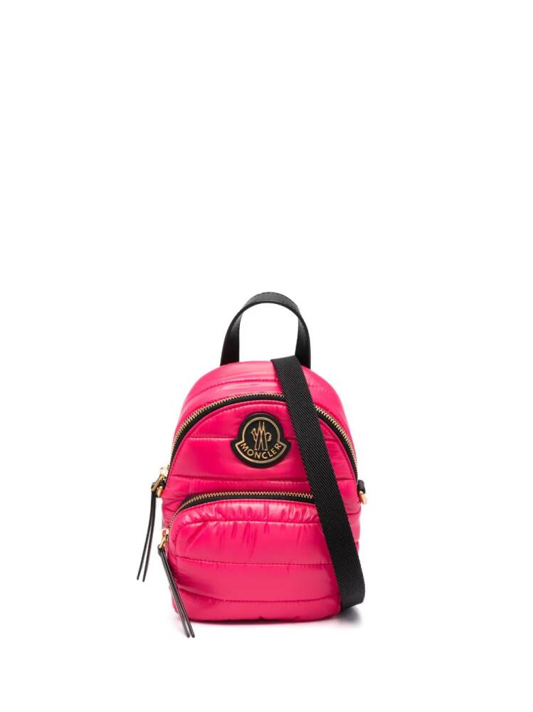 Moncler small Kilia crossbody bag - Pink Cover