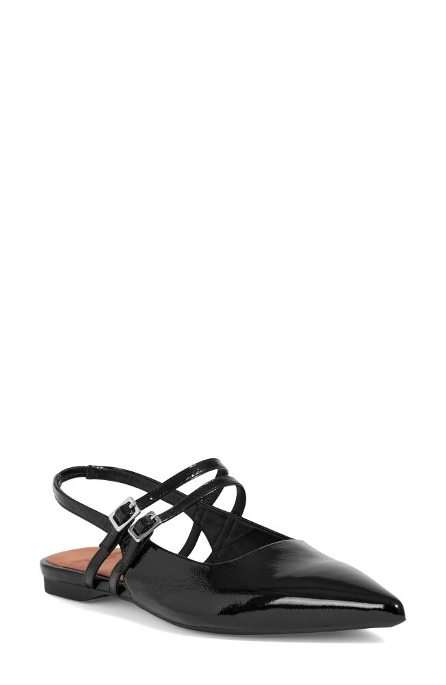 Vagabond Shoemakers Hermine Pointed Toe Slingback Flat in Black Cover