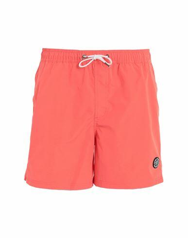 Jack & Jones Man Swim trunks Orange Polyester, Recycled polyester Cover