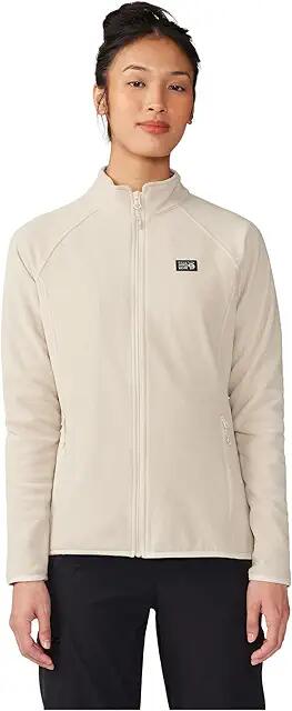 Mountain Hardwear Microchill Full Zip Jacket (Wild Oyster Heather) Women's Clothing Cover