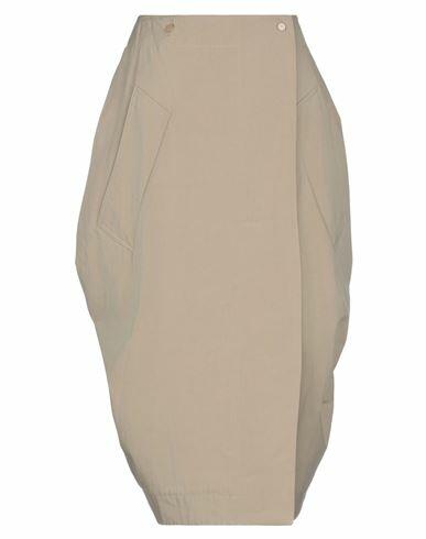 Bottega Veneta Woman Midi skirt Sand Cotton, Viscose, Polyester Cover