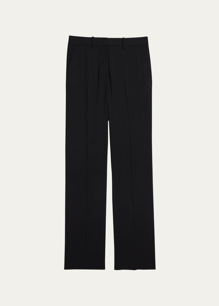 Helmut Lang Wool Flat Front Pants Cover