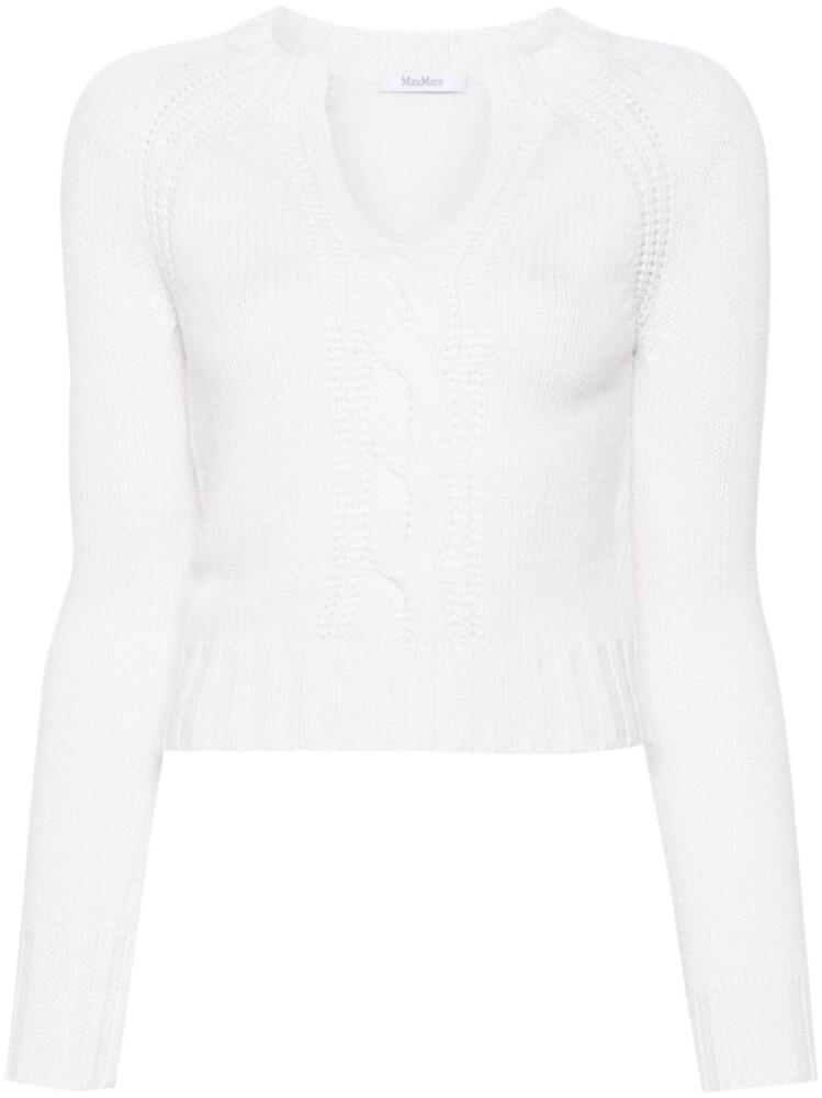 Max Mara Cancan sweater - White Cover