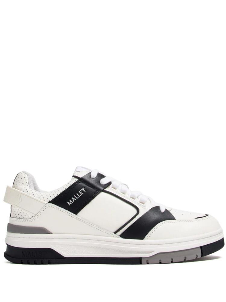 Mallet Compton leather sneakers - White Cover