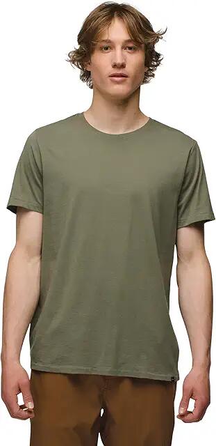 Prana Everyday SS Tee (Rye Green) Men's T Shirt Cover