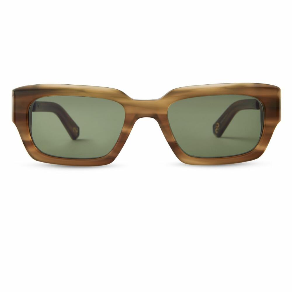 Mr. Leight MAVERICK S Semi-Flat Boxwood Rectangular Sunglasses Cover