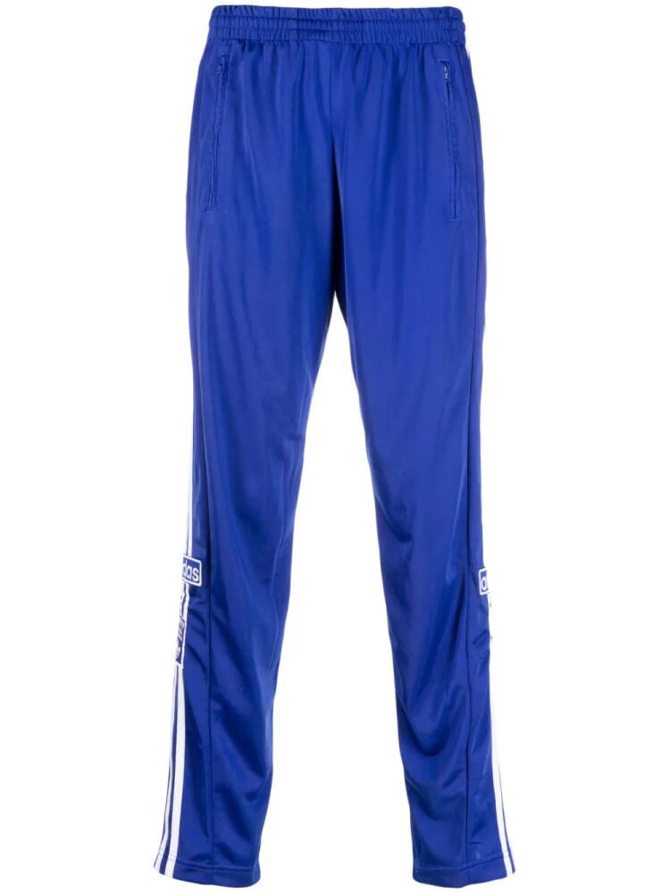 adidas stripe-detai track pant - Blue Cover