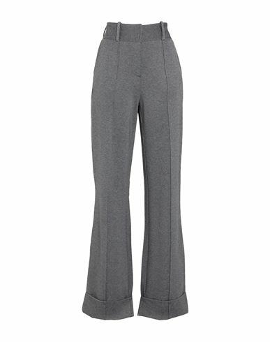 Karl Lagerfeld Wideleg Tailored Jersey Pants Woman Pants Grey EcoVero viscose, Polyamide, Elastane Cover