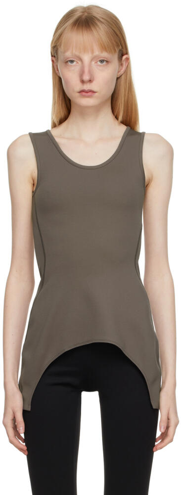 VAARA Grey Simple Cut Away Sport Top Cover