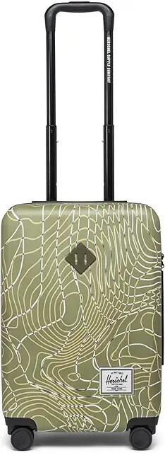 Herschel Supply Co. Herschel Heritage Hardshell Large CarryOn Luggage (Ivy Green Topography) Luggage Cover