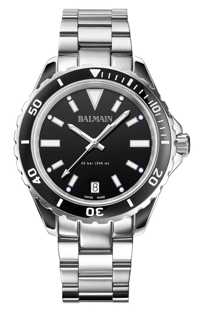 BALMAIN WATCHES Ophrys Dive Bracelet Watch, 38.5mm in Silver Cover