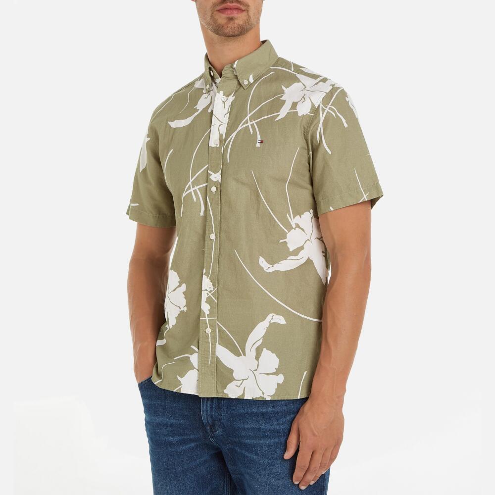 Tommy Hilfiger Tropical Print Organic Cotton Shirt Cover