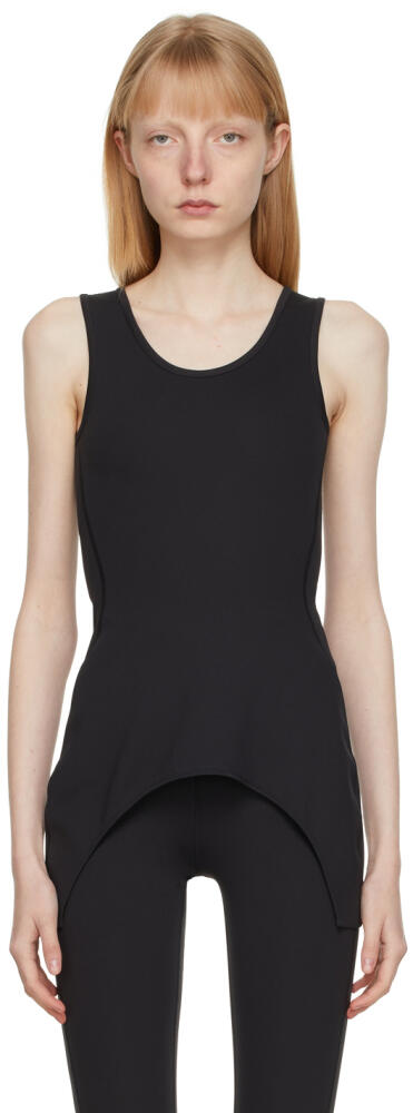 VAARA Black Simple Cut Away Sport Top Cover