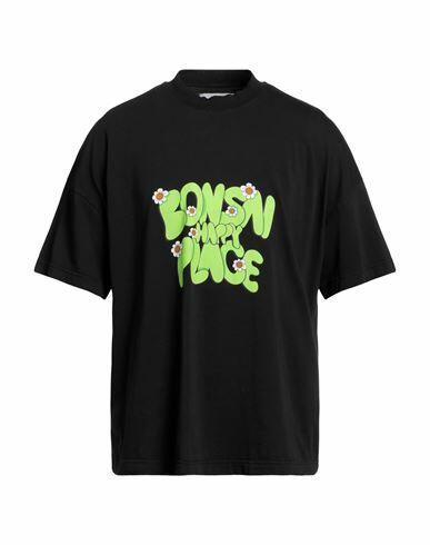 Bonsai Man T-shirt Black Cotton Cover