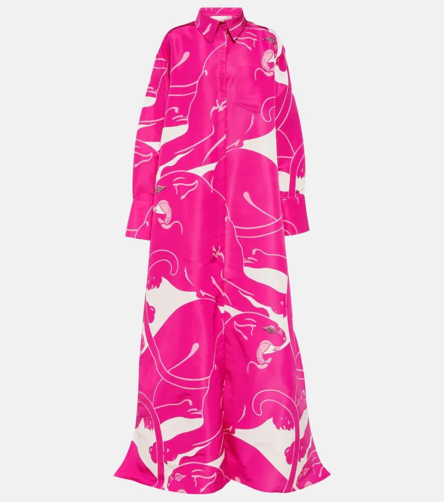 Valentino Printed silk gown Cover