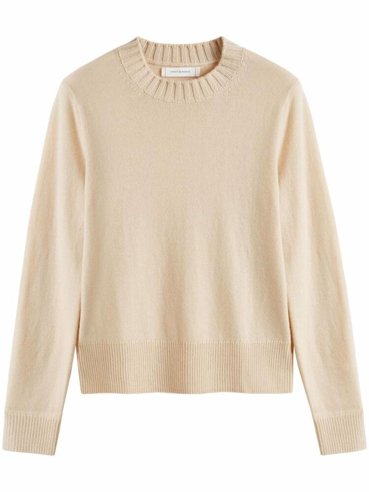 Chinti & Parker crew-neck ribbed jumper - Neutrals Cover