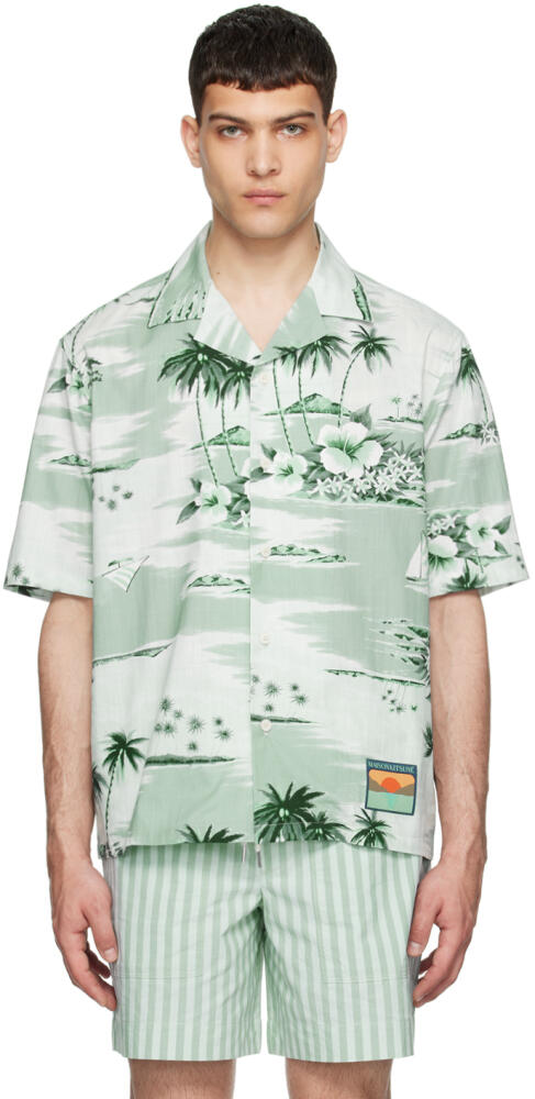 Maison Kitsuné Green Resort Shirt Cover