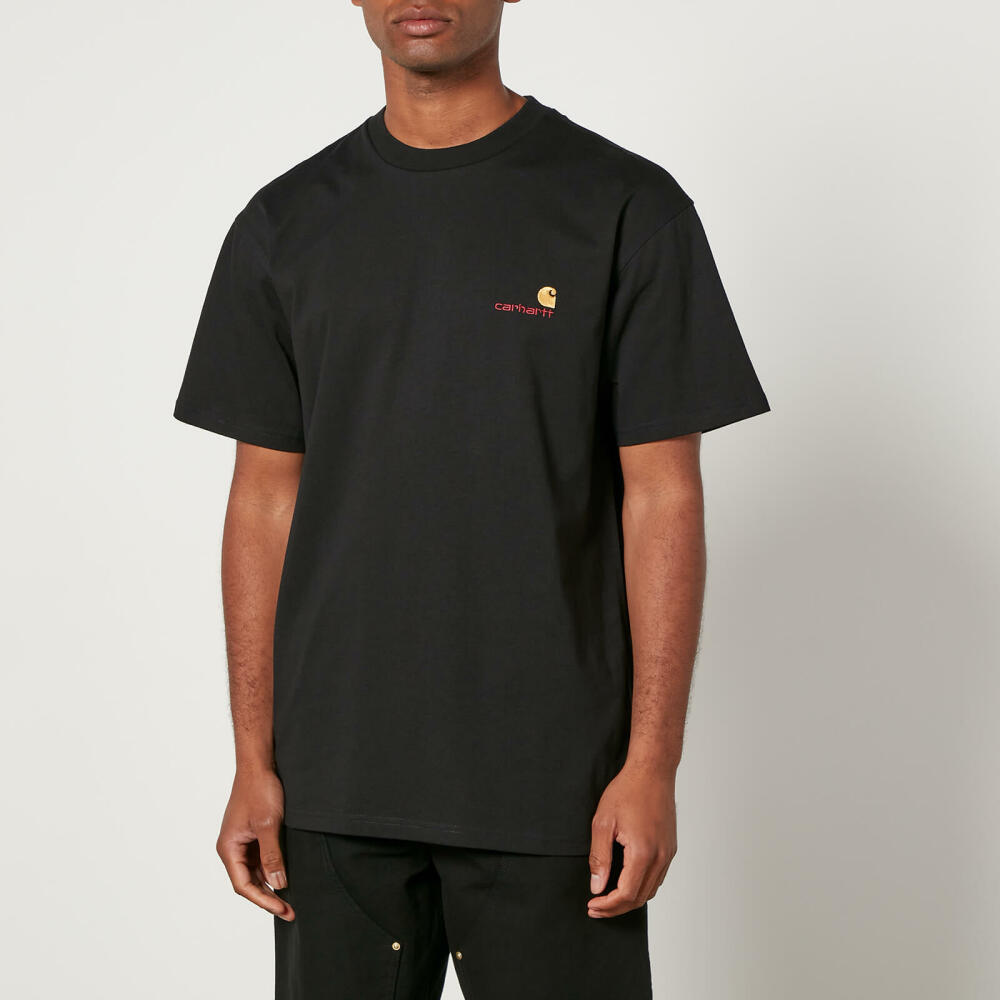 Carhartt WIP American Script Cotton-Jersey T-Shirt Cover