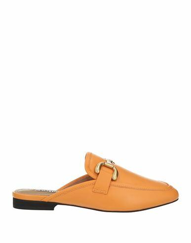 Bibi Lou Woman Mules & Clogs Orange Leather Cover