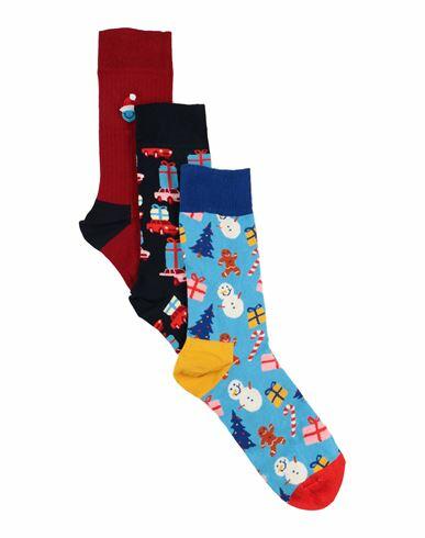 Happy Socks Woman Socks & Hosiery Azure Cotton, Polyamide, Elastane Cover