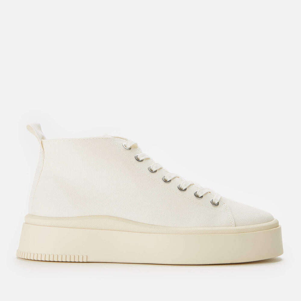 Vagabond Women's Stacy Hi-Top Trainers - Cream White Cover