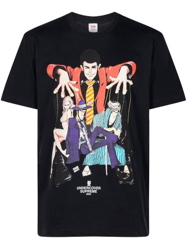 Supreme x Undercover Lupin cotton T-shirt - Black Cover