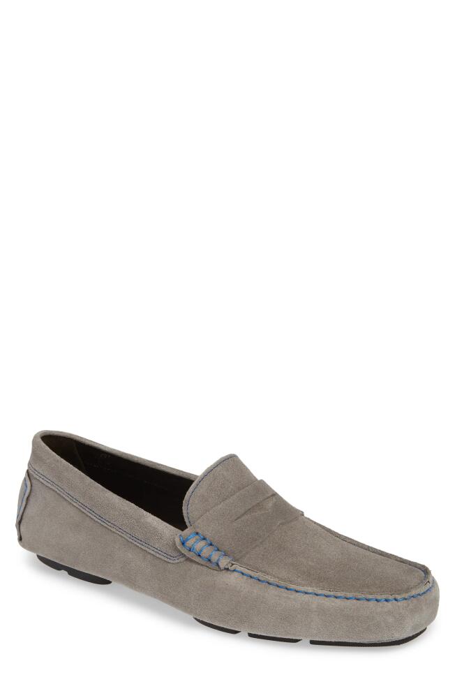 TO BOOT NEW YORK Driving Shoe in Grey Suede Cover