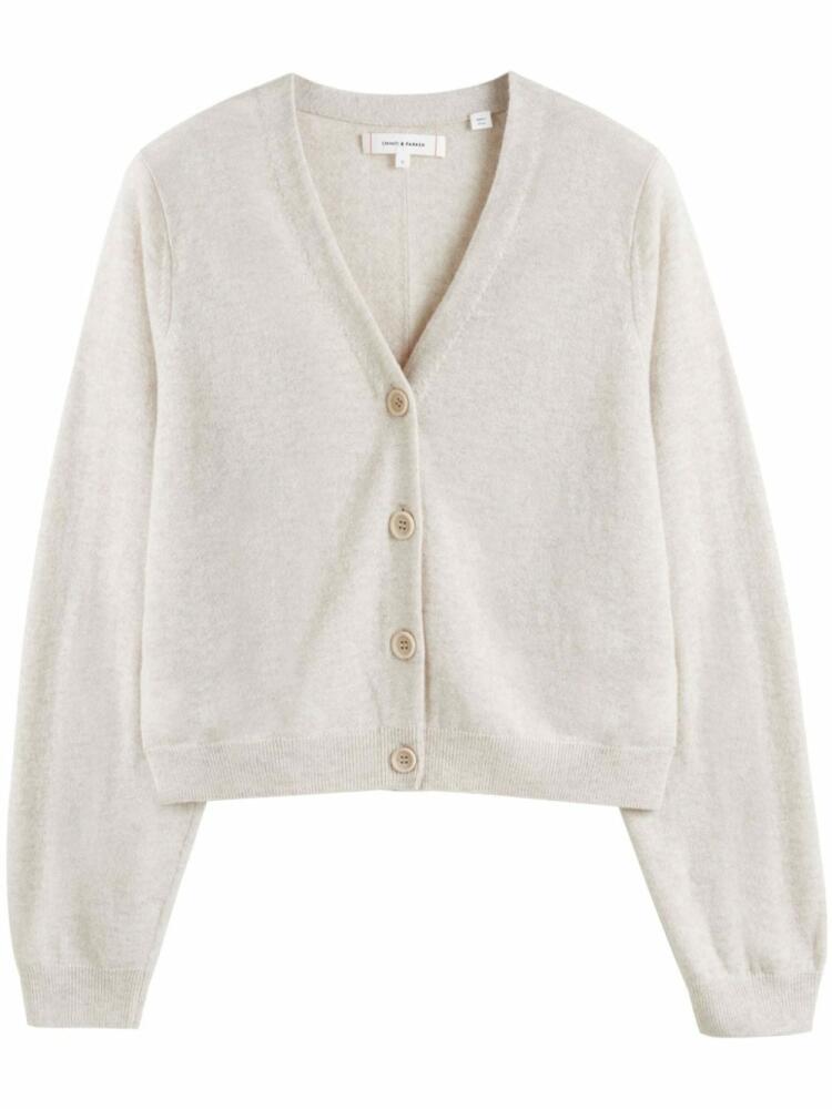 Chinti & Parker v-neck buttoned cardigan - Neutrals Cover