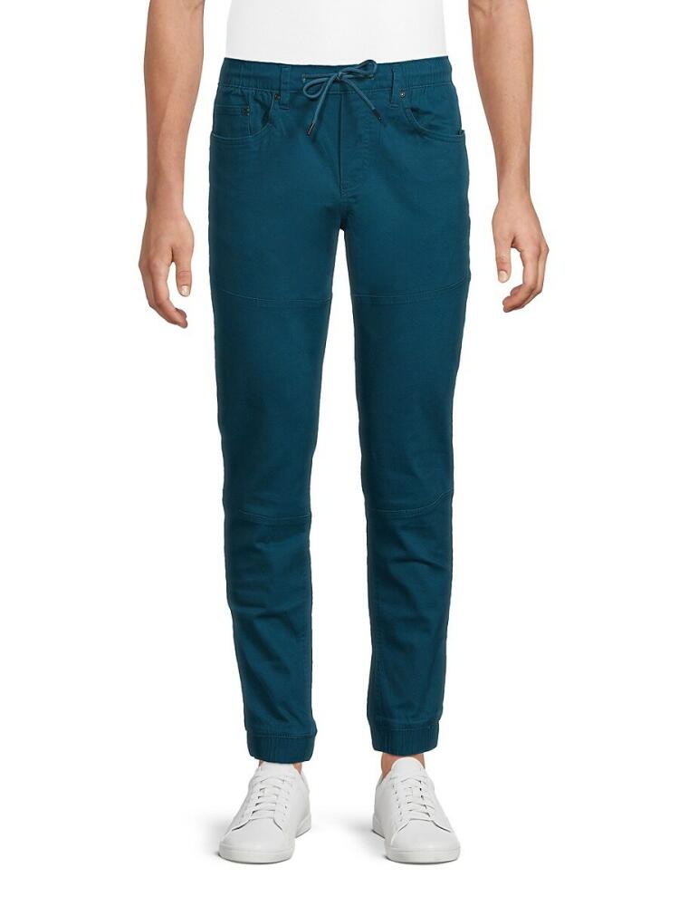 BUFFALO David Bitton Men's Zack Joggers - Atlantic Blue Cover