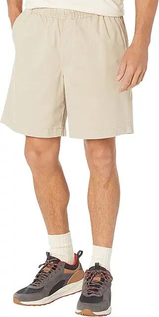 L.L.Bean Lakewashed Stretch Pull-On Khaki Shorts (Khaki) Men's Shorts Cover