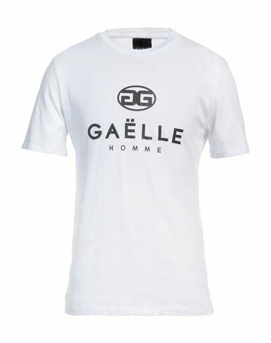 Gaëlle Paris Man T-shirt White Cotton Cover