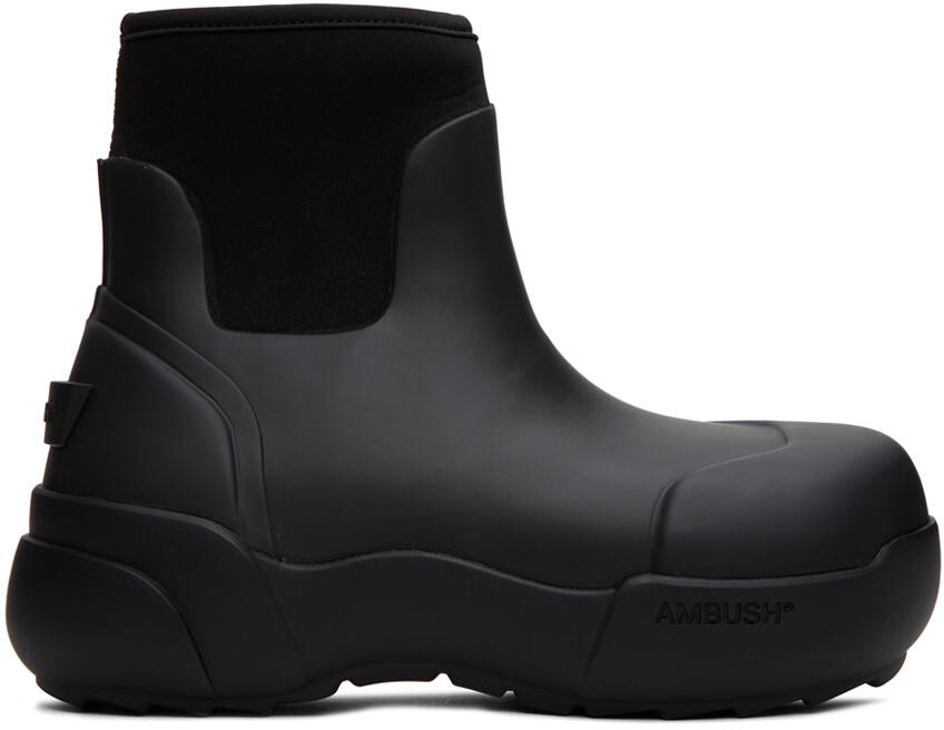 AMBUSH Black Rubber Boots Cover