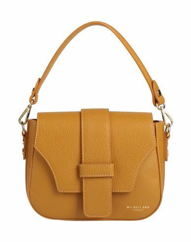 My-best Bags Woman Handbag Ocher Soft Leather Cover