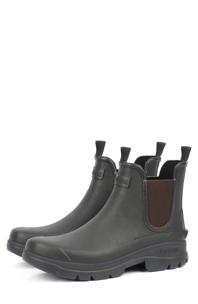 Barbour Nimbus Chelsea Rain Boot in Brown Cover