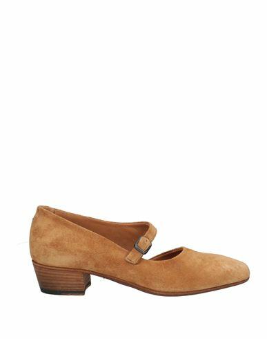 Pantanetti Woman Pumps Camel Leather Cover