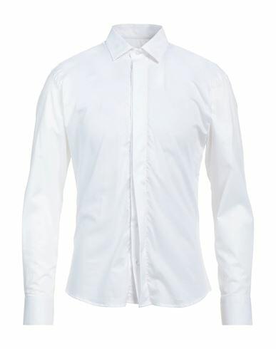 Takeshy Kurosawa Man Shirt White Cotton, Elastane Cover