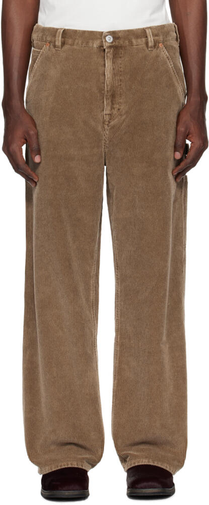 OUR LEGACY Brown Joiner Trousers Cover