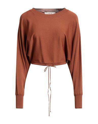 Jucca Woman Sweater Rust Viscose, Polyamide Cover