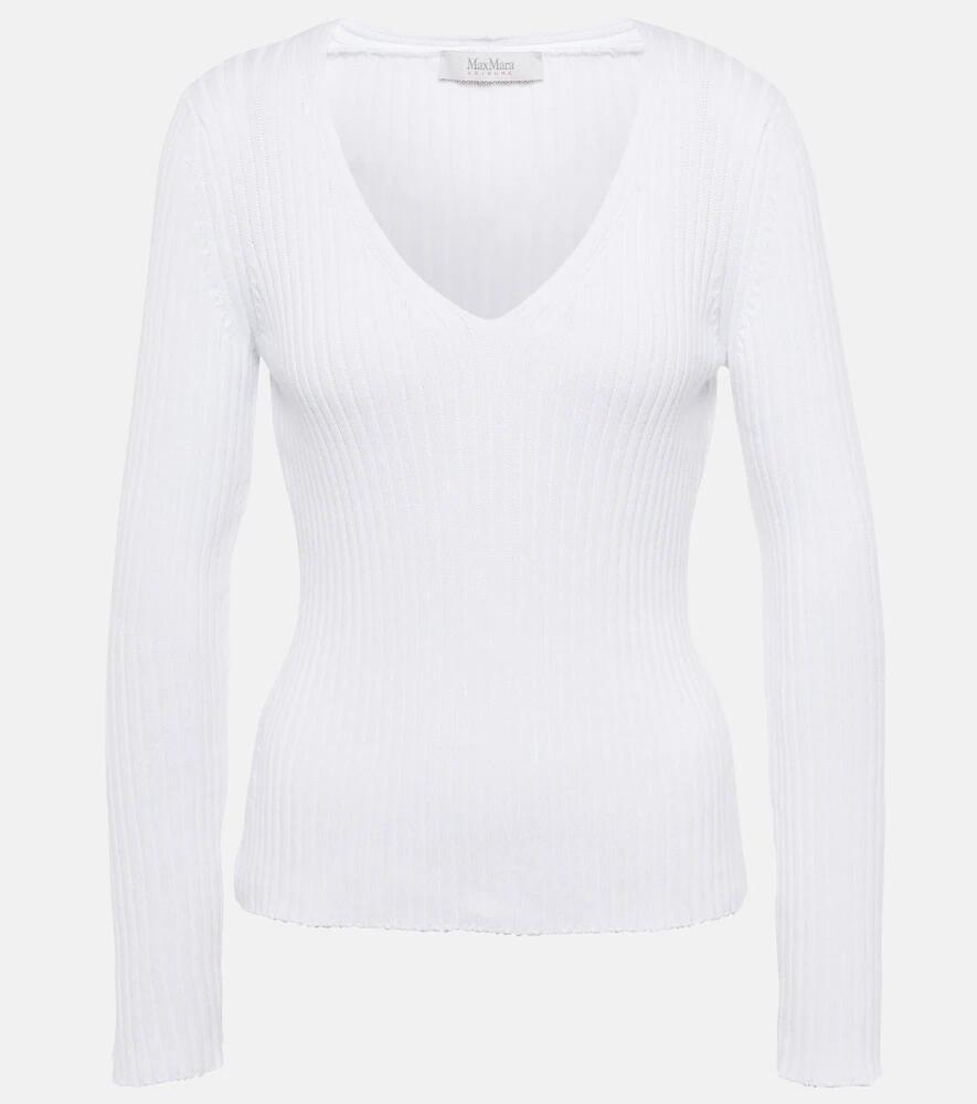 Max Mara Leisure Calcio ribbed-knit sweater Cover