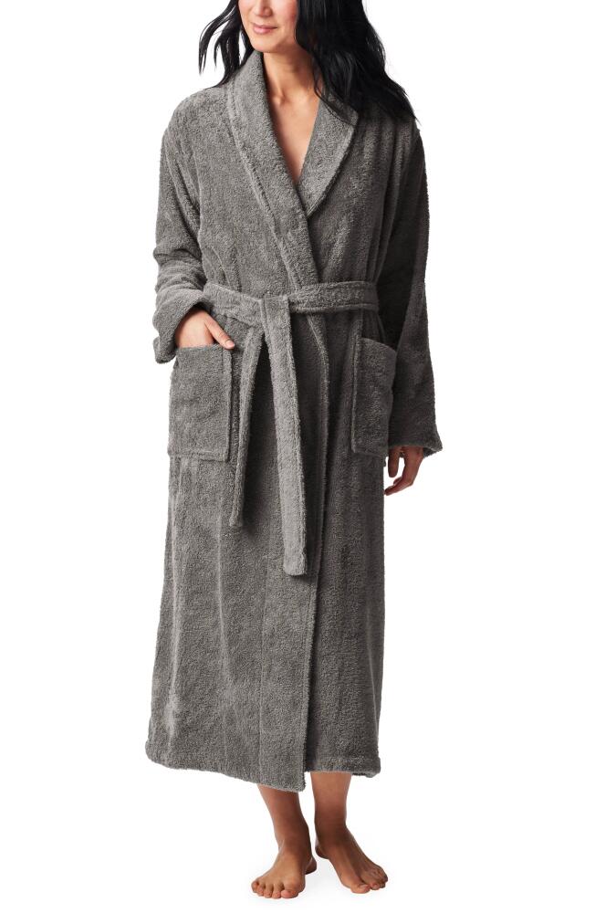 Coyuchi Gender Inclusive Cloud Loom™ Organic Cotton Robe in Slate Cover