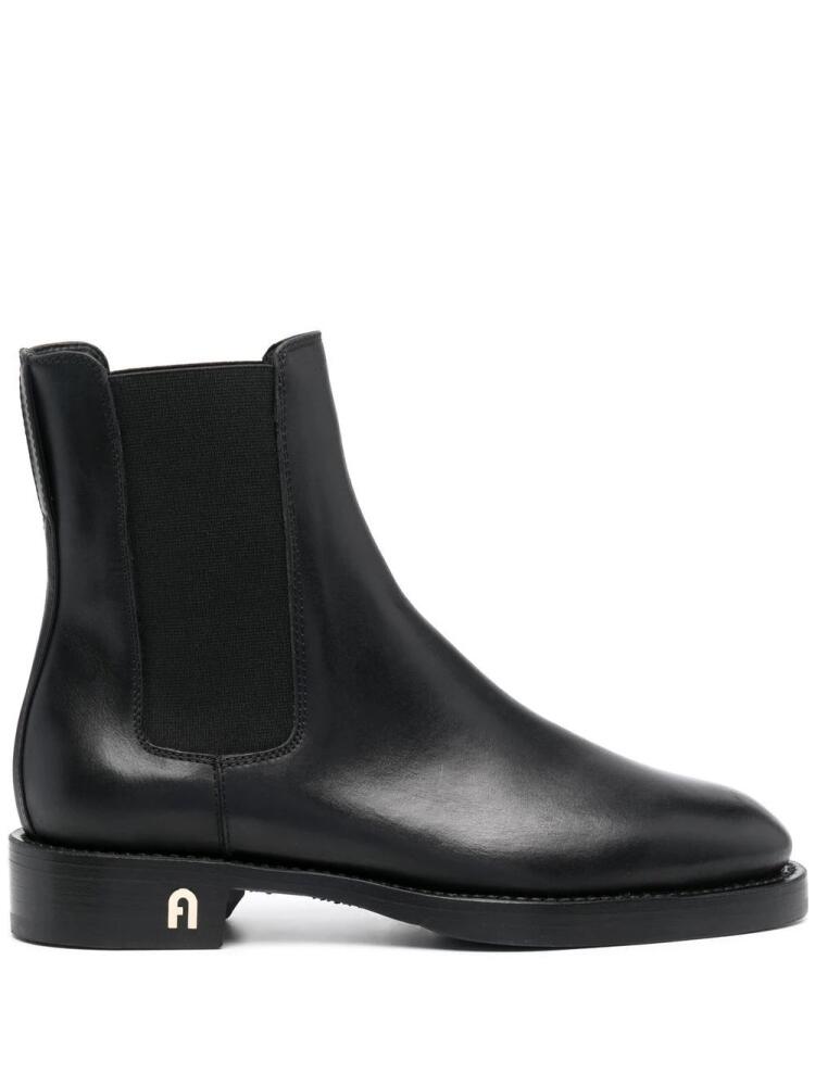 Furla leather ankle boots - Black Cover