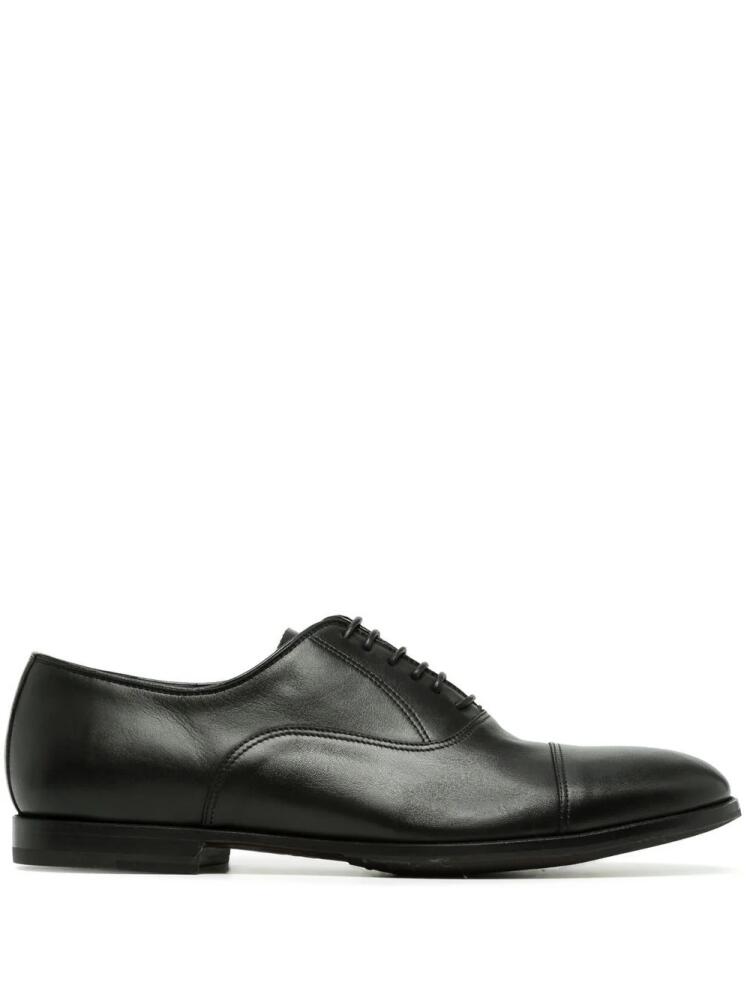 Barrett lace-up leather Oxford shoes - Black Cover