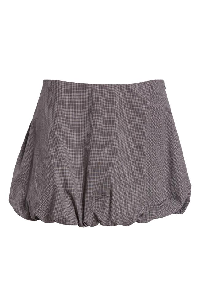 Paloma Wool Liv Check Organic Cotton Skirt in Grey Cover