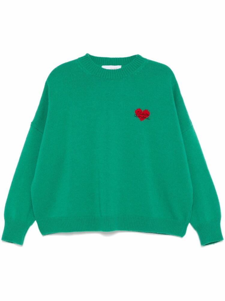 Giada Benincasa Ciao Amore sweater - Green Cover